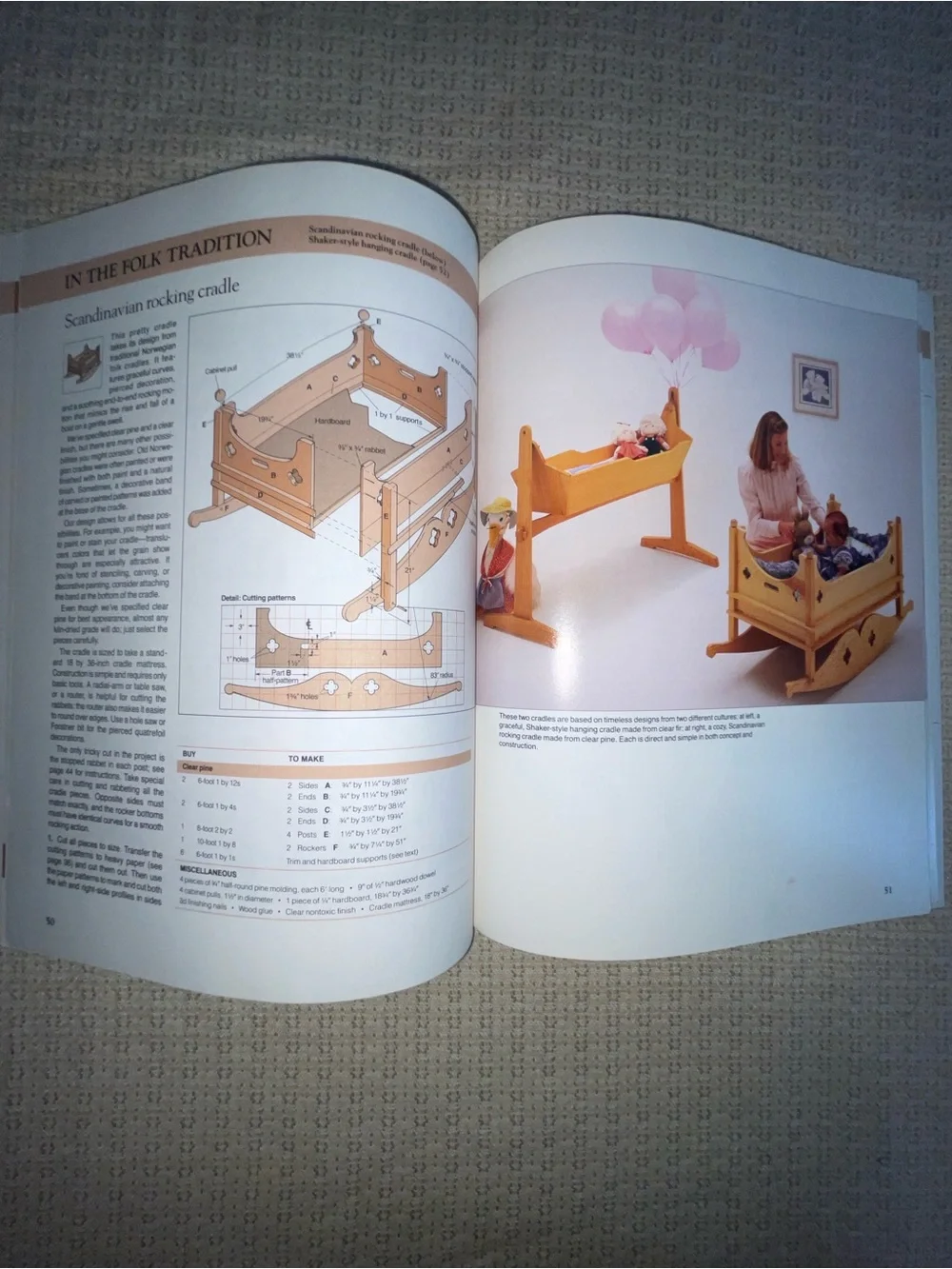 Sunset Children's Furniture Catalog DIY Woodworking Book
